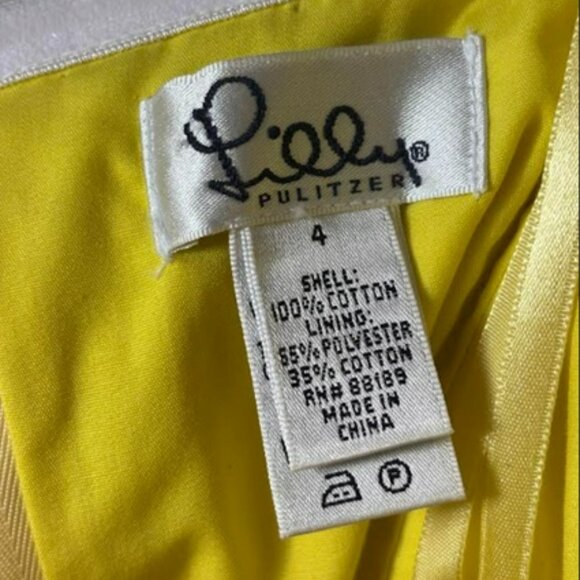 Vintage 90’s Lilly Pulitzer Sienna Phipps Kentucky Strapless Eyelet Dress - Picture 7 of 8